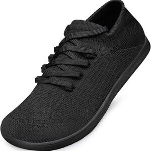 Womens Wide Toe Walking Shoes Minimalist Barefoot Shoes Zero Drop Sole Non Slip